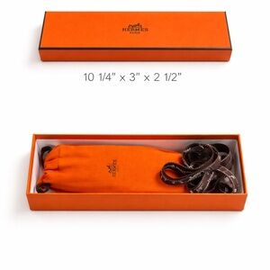 Hermes Orange Box with Accessories